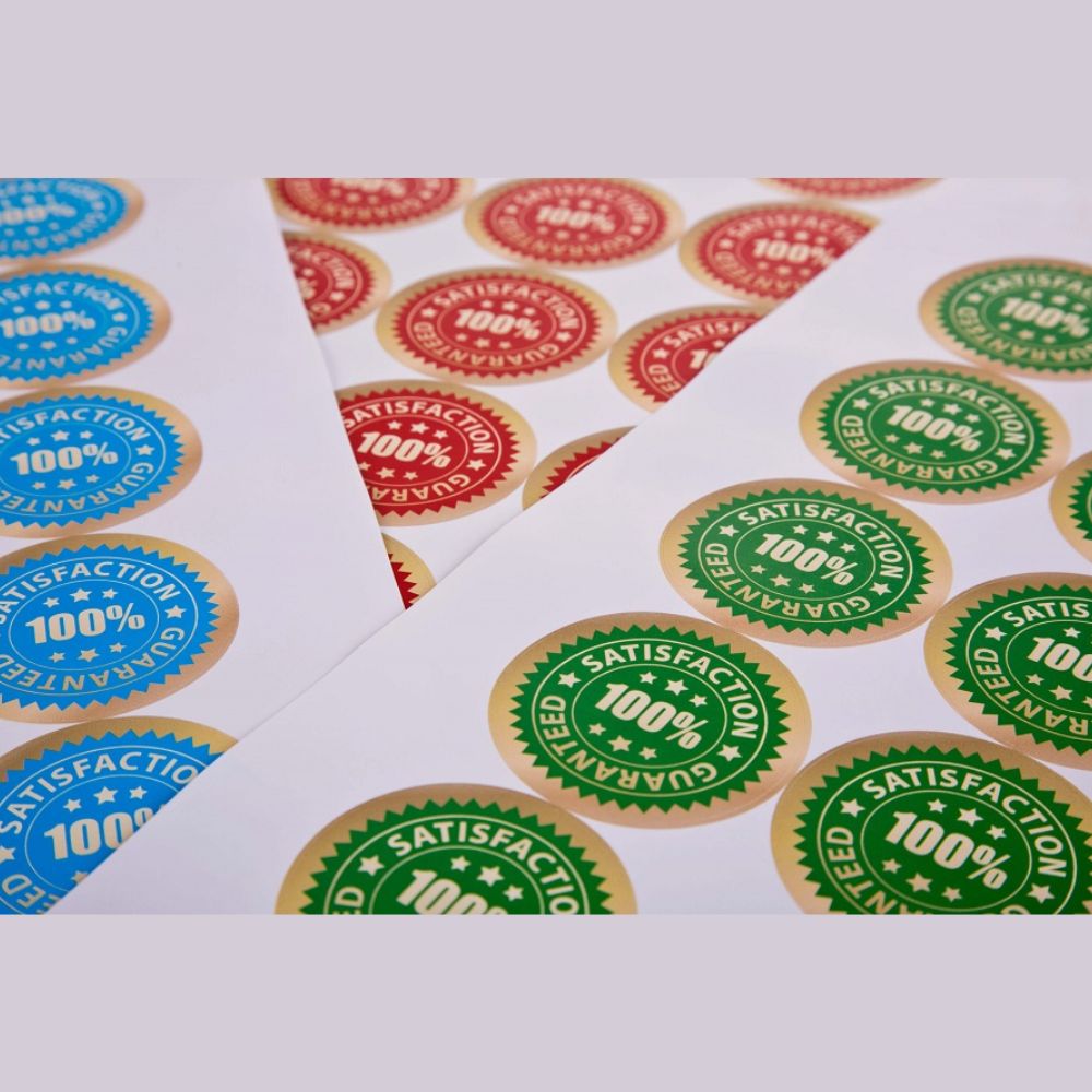 Etikety v hárkoch na samolepiaci papier - Image 2